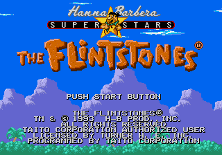 Flintstones, The (Europe) (Taito)